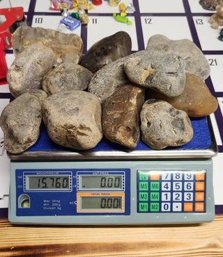Bulk Low-Grade Raw Montana Agates