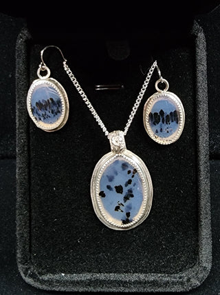 Montana Agate 3-Piece Jewlery Set