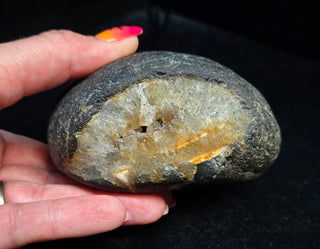 Dark Montana Agate Face Polish Specimen