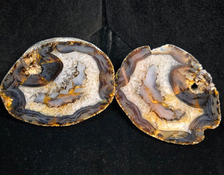 Complete Montana Agate Pair