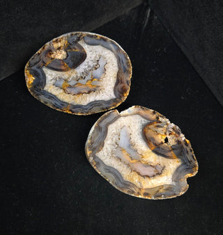 Complete Montana Agate Pair