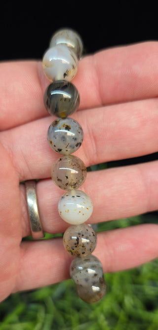 10mm Montana Agate Beaded Bracelets