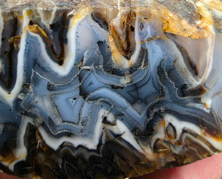 Unique Montana Agate Face Polish Specimen