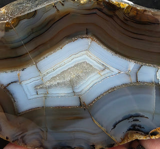 Montana Agate Face Polish Specimen