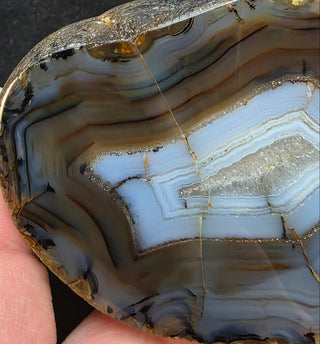 Montana Agate Face Polish Specimen