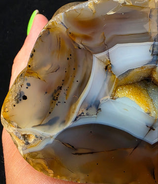 Montana Agate Face Polish Specimen